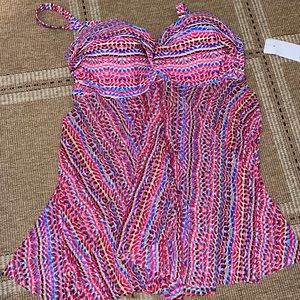 NWT PROFILE BY GOTTEX SWIM TOP